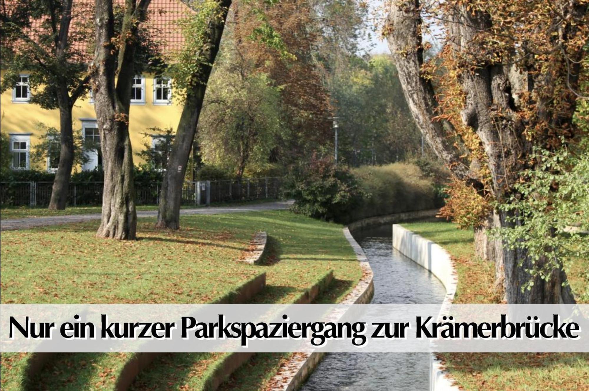 Stadtperle Am Plaetschernden Wasser - 50M2 2R Malerische Fewo In Top Lage Erfurt Dış mekan fotoğraf